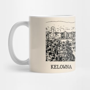 Kelowna British Columbia Mug